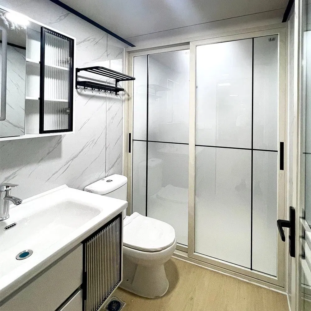 Módulo de Casa Prefabricada Pequeña 2 Dormitorio 20FT 30FT 40FT Cocina Totalmente Amueblada Casa Contenedor de Lujo Vivienda Prefabricada con Certificación CE ISO