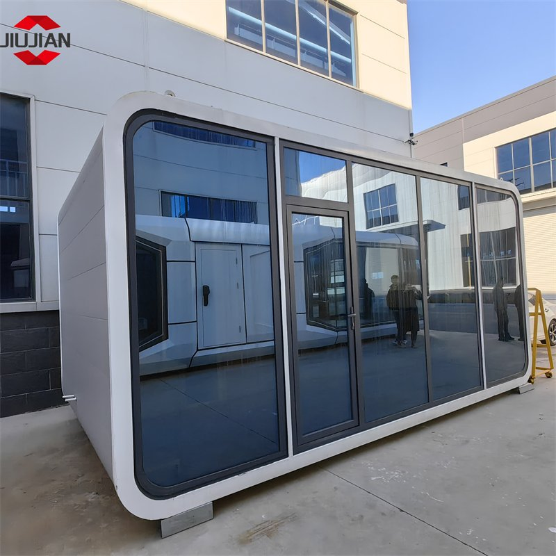 Casa Móvil Prefabricada de Lujo a Prueba de Agua y Fuego Modular Tipo Tiny Apple
