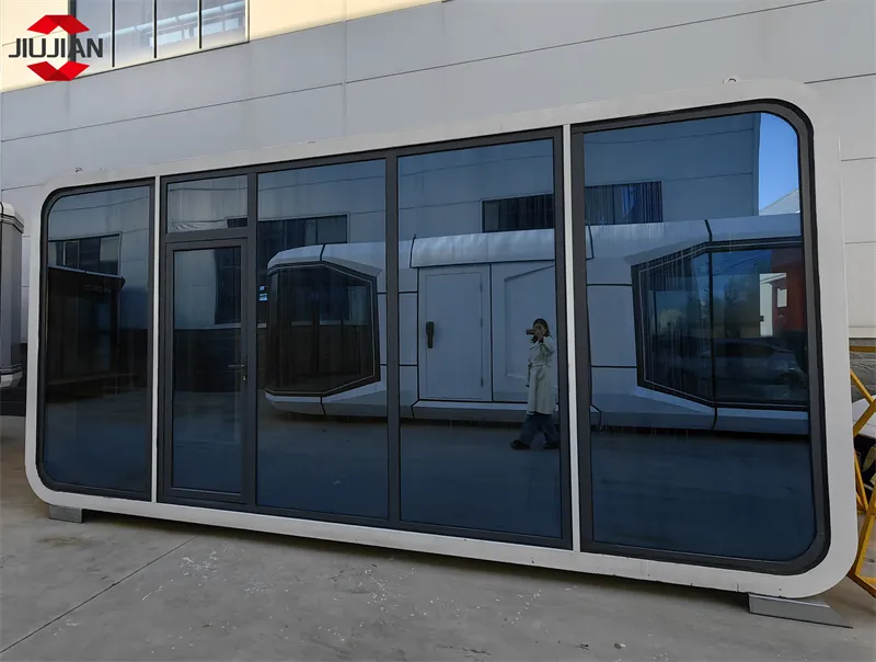 Casa Móvil Prefabricada de Lujo a Prueba de Agua y Fuego Modular Tipo Tiny Apple