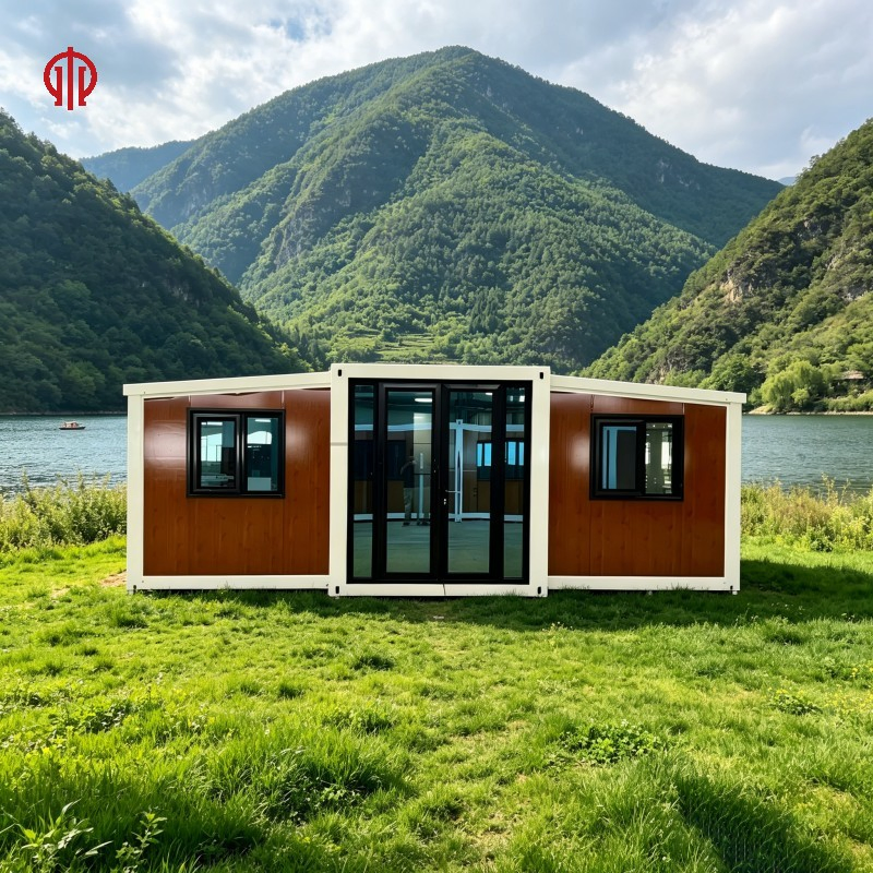 en Stock Villa de Vacaciones 20FT Casa Contenedor Expandible con Diseño de Lujo y 3D Servicio de Renderizado de Efectos