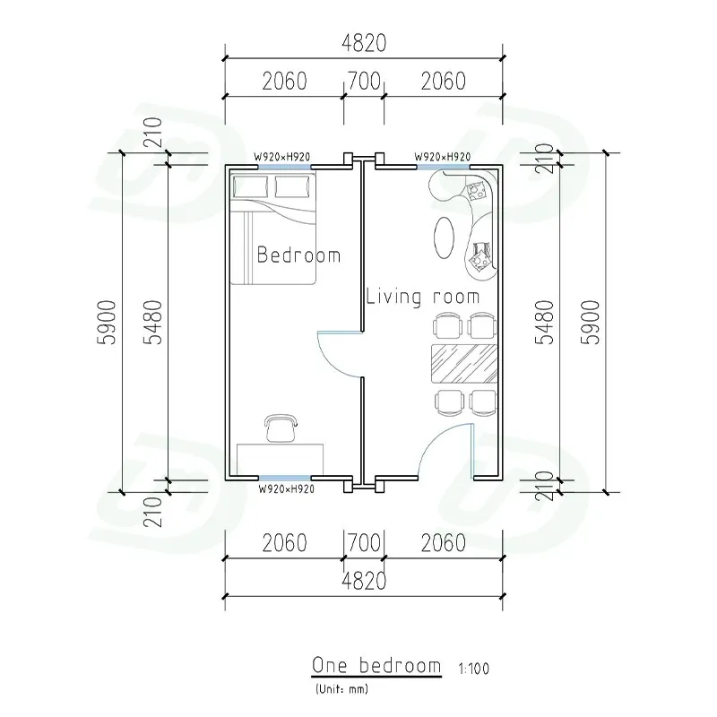 Variación de Diseño Prefabricado Opción B
