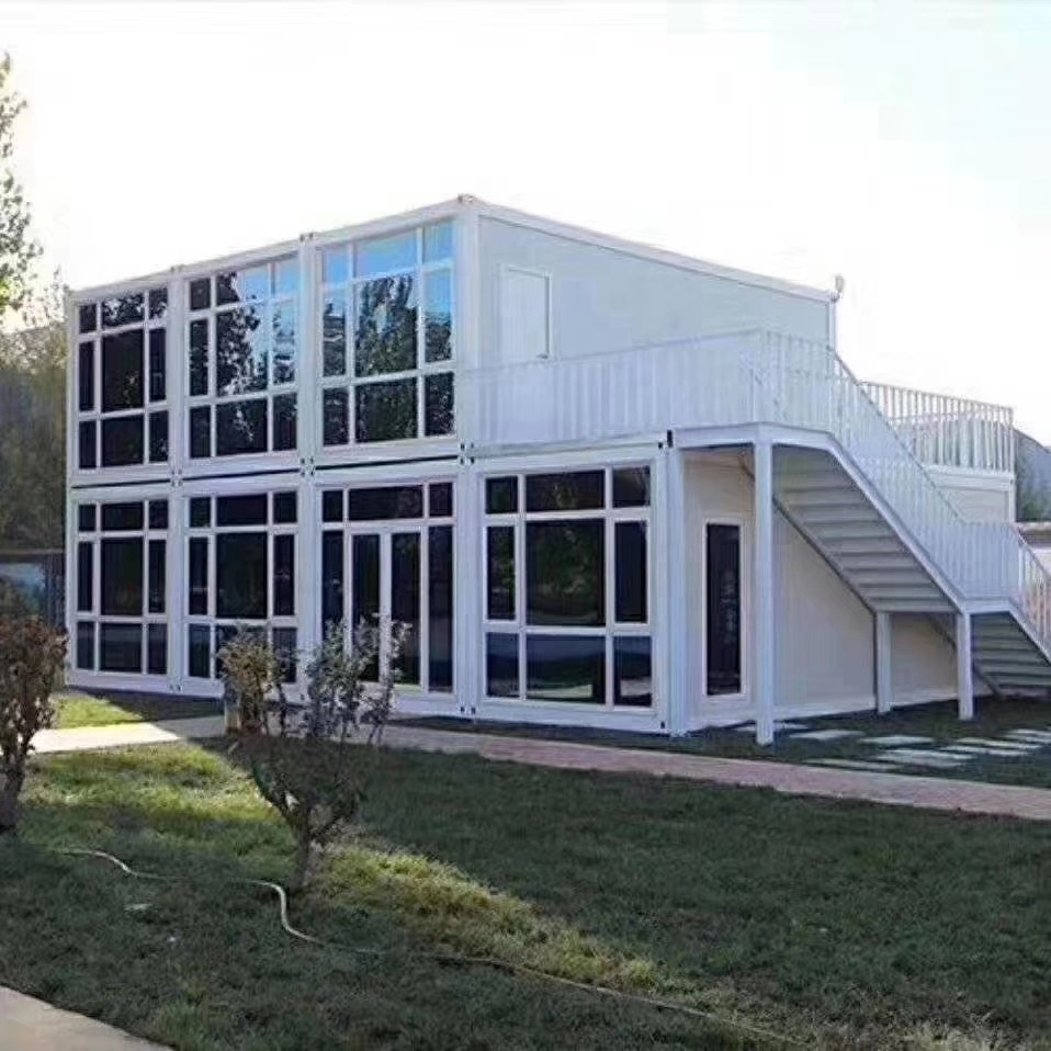 Casa Contenedor de Lujo con Diseño de Hotel Prefabricado Personalizado y Garantía