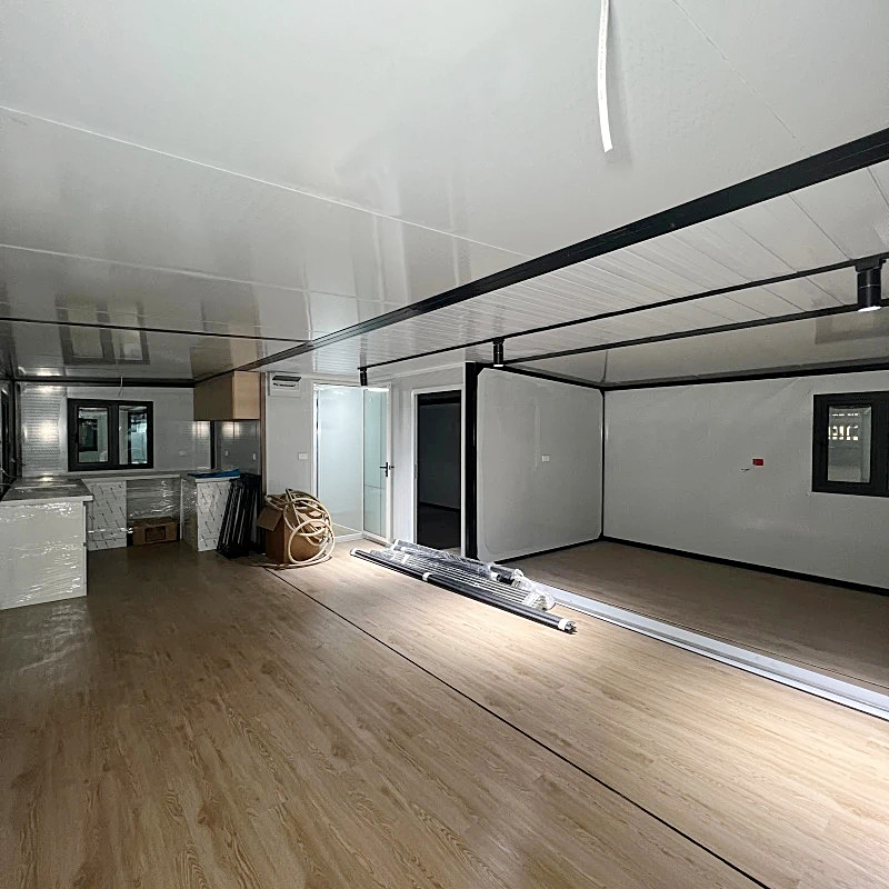 Casa modular prefabricada de lujo de bajo costo, villa modular moderna, casas de contenedor prefabricadas de lujo