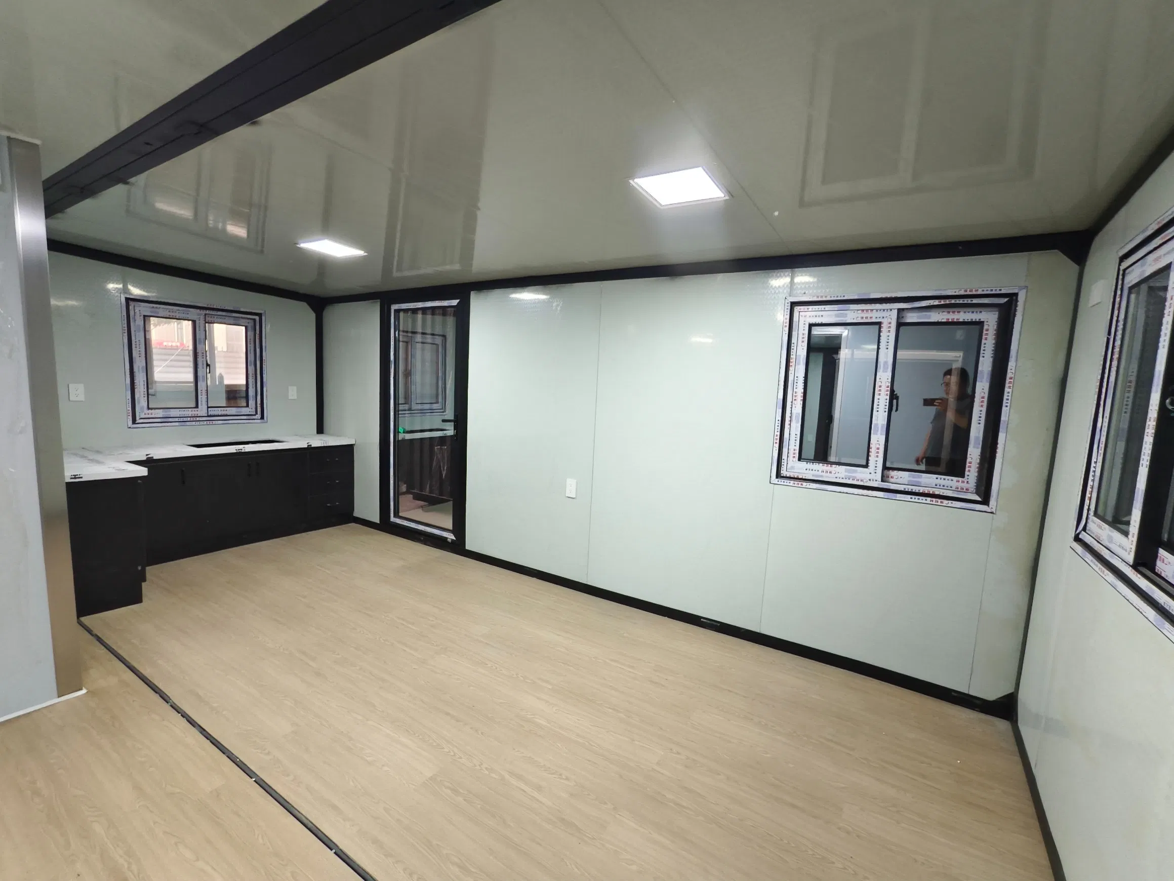 Casa Residencial de Lujo Construida por Uno Mismo, Casa Contenedor Resistente al Viento y a Terremotos, Casas Modulares Venta Directa de Fábrica, Casa Plegable