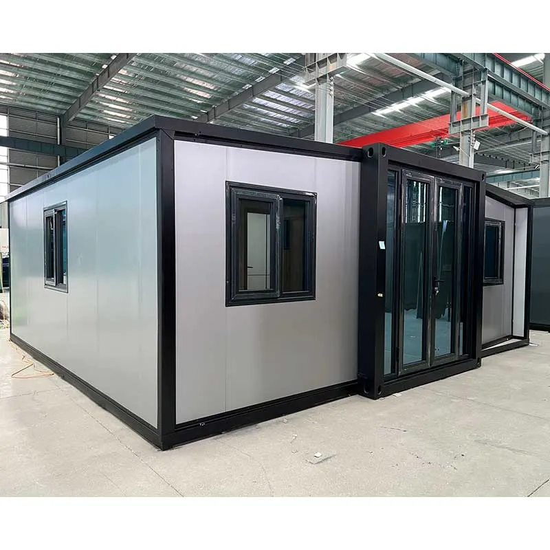 Casa modular portátil de acero de lujo 20FT expandible y plegable para uso en desiertos y resorts de Oriente Medio