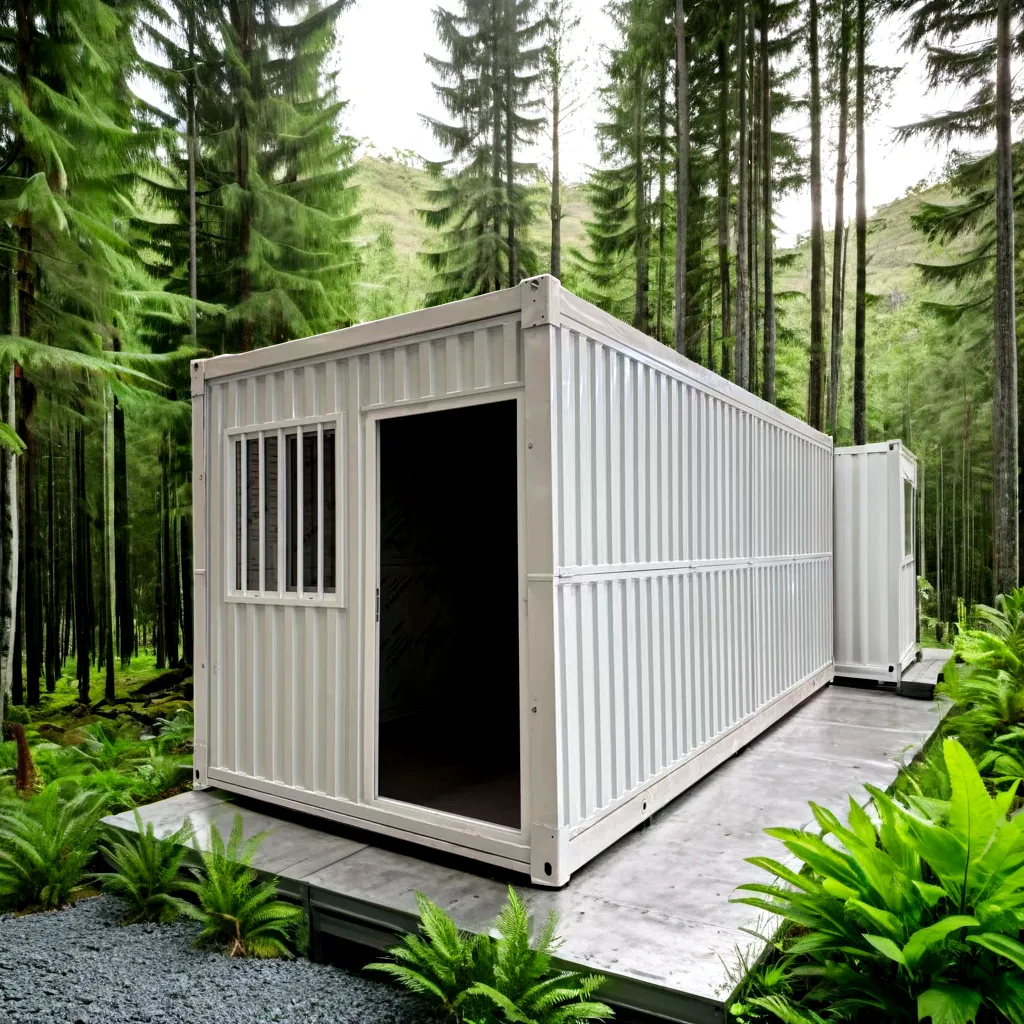 Casa Mini Plegable Prefabricada Completa de Contenedor 2 Dormitorio Impermeable Móvil Prefabricado