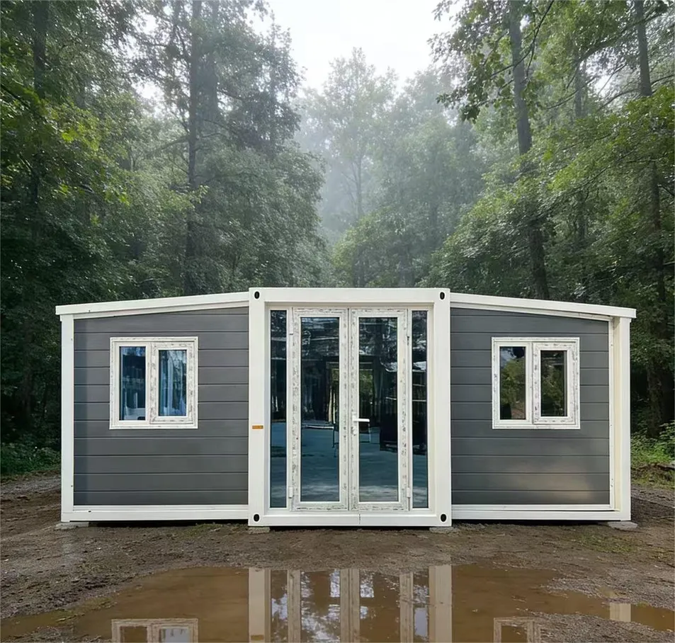 Casa Modular Ecológica 20FT con Características de Seguridad Avanzadas