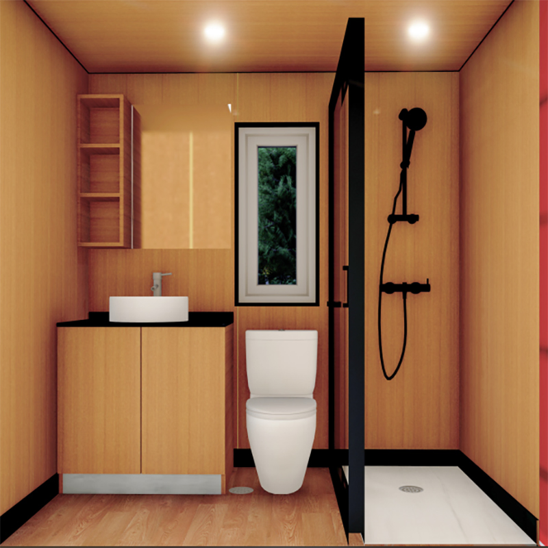 Contenedor modular de aislamiento térmico moderno, casas de lujo prefabricadas, casas móviles modernas prefabricadas para una vida versátil
