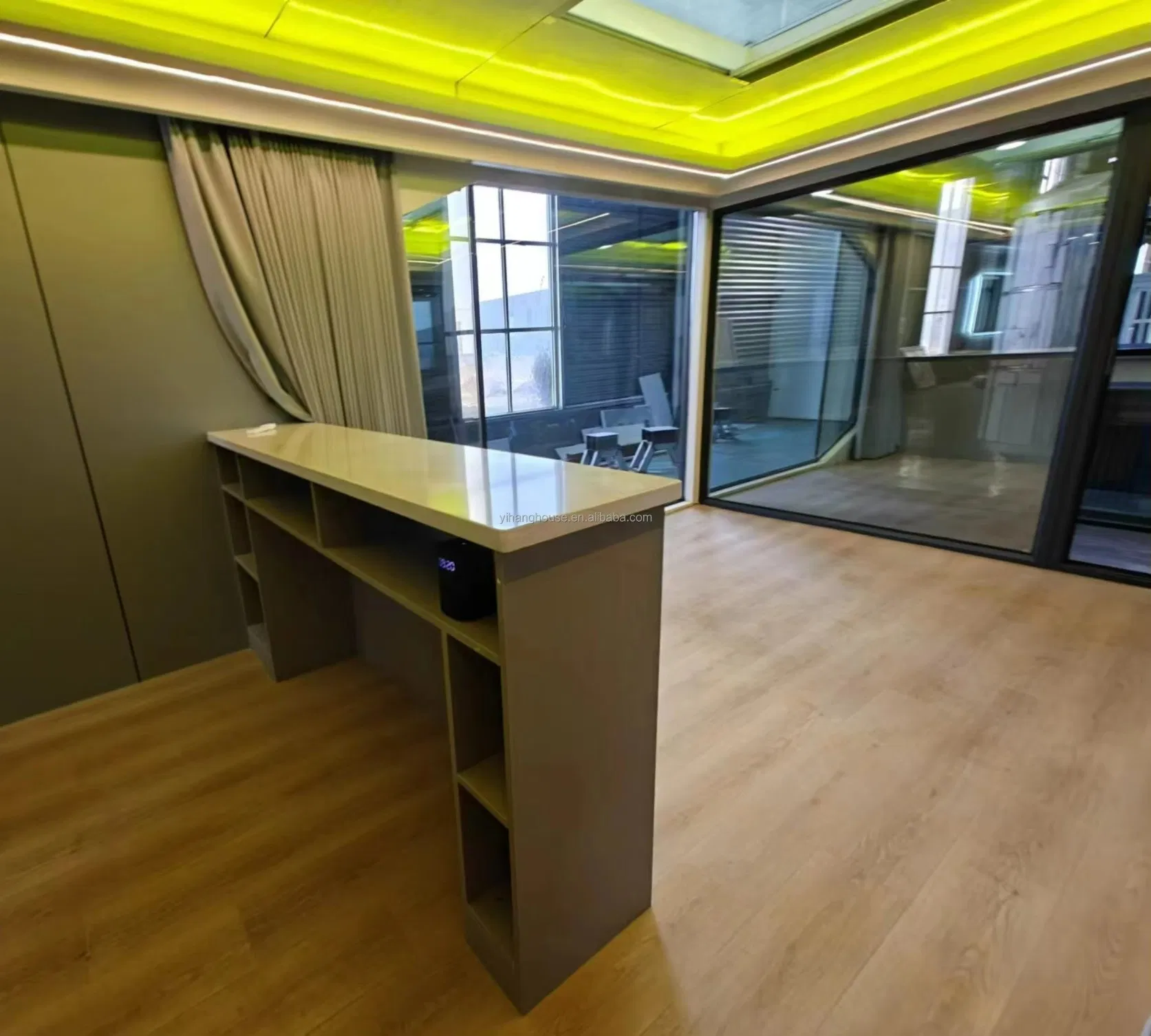 Espacio cápsula de lujo moderno prefabricado y construido de alta calidad, hogar cápsula de manzana