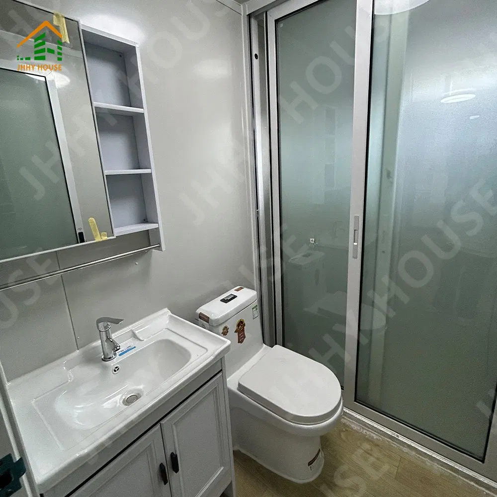 Hogares de contenedores modulares modernos de lujo, casas de contenedores de envío expandibles