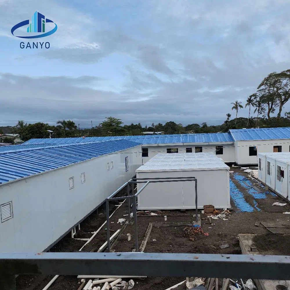 Construcción de contenedores modernos de lujo, edificio prefabricado, apartamento modular
