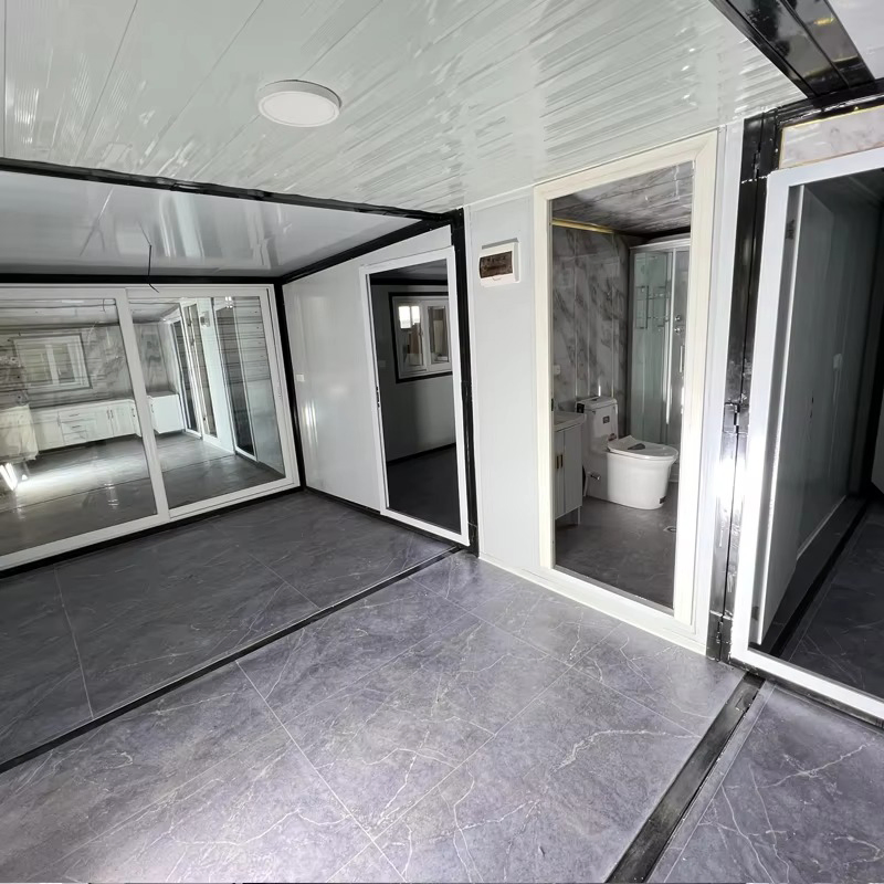 Casa modular de lujo de alta calidad, nueva, fabricada, doble ancha, moderna, preconstruida, económica, con cocina