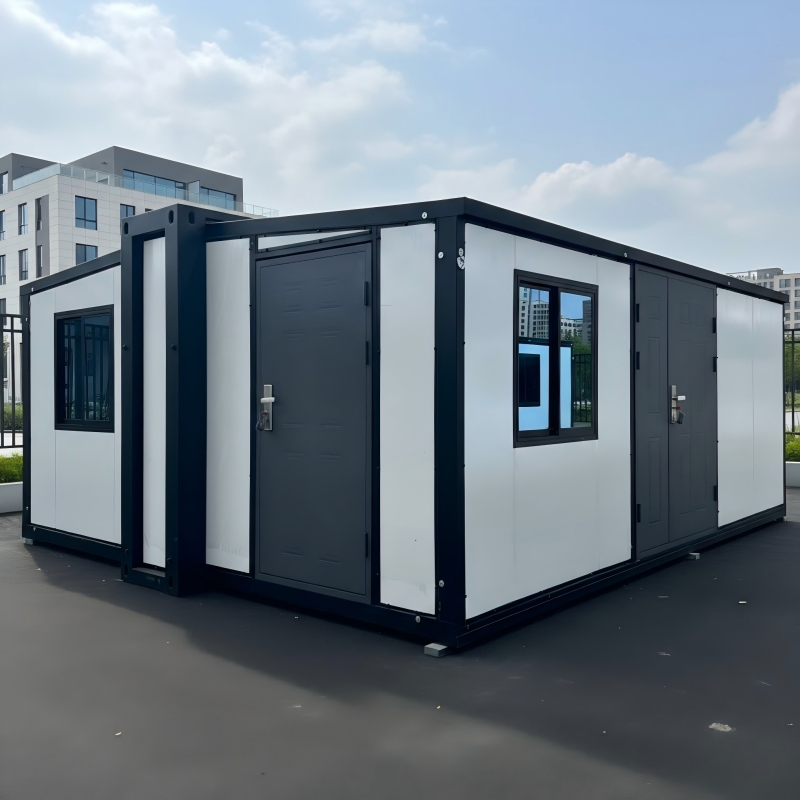 Hogares Prefabricados Modernos Asequibles 700mm Casa Modular de Alta Gama de Ancho Plegado