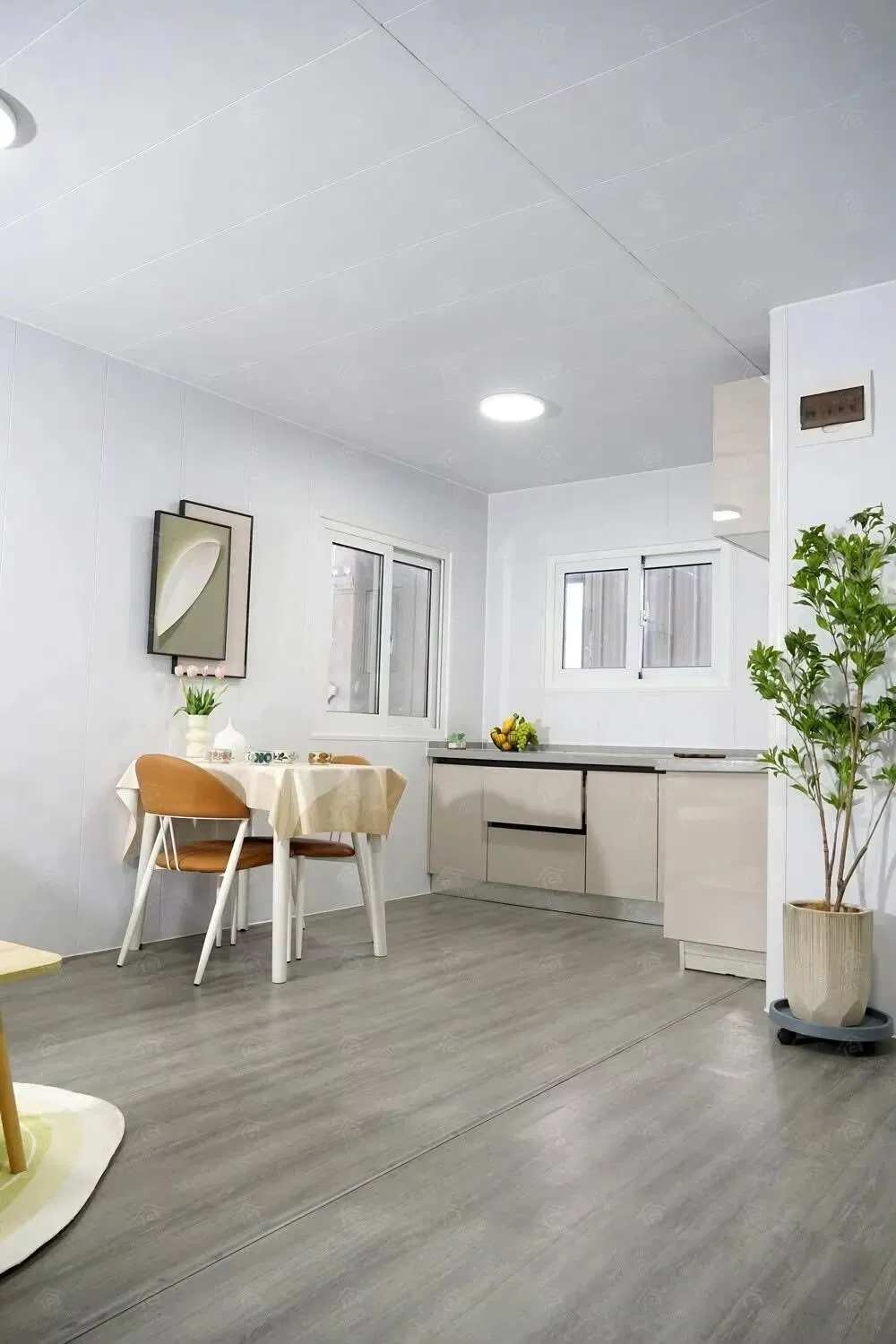 Precio de fábrica casa de jardín de acero modular/ prefabricada de lujo plegable en contenedor móvil