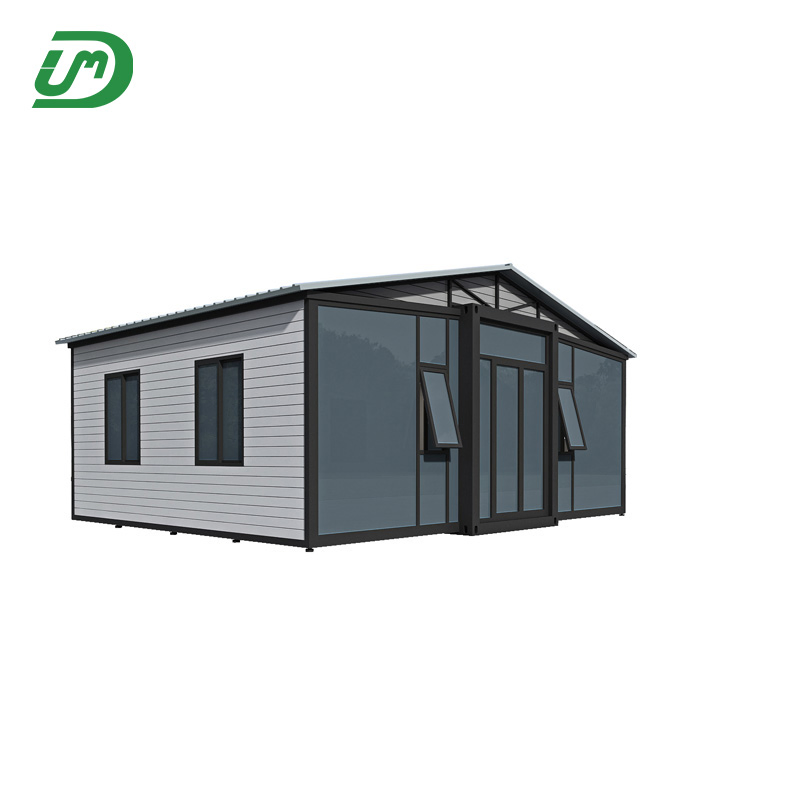 20FT Apartamento Contenedor Modular Expandible de Lujo Moderno Plegable y Móvil