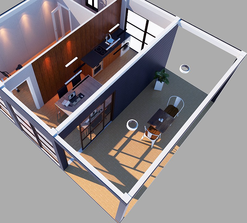 Casa Contenedor de Lujo con Diseño de Hotel Prefabricado Personalizado y Garantía