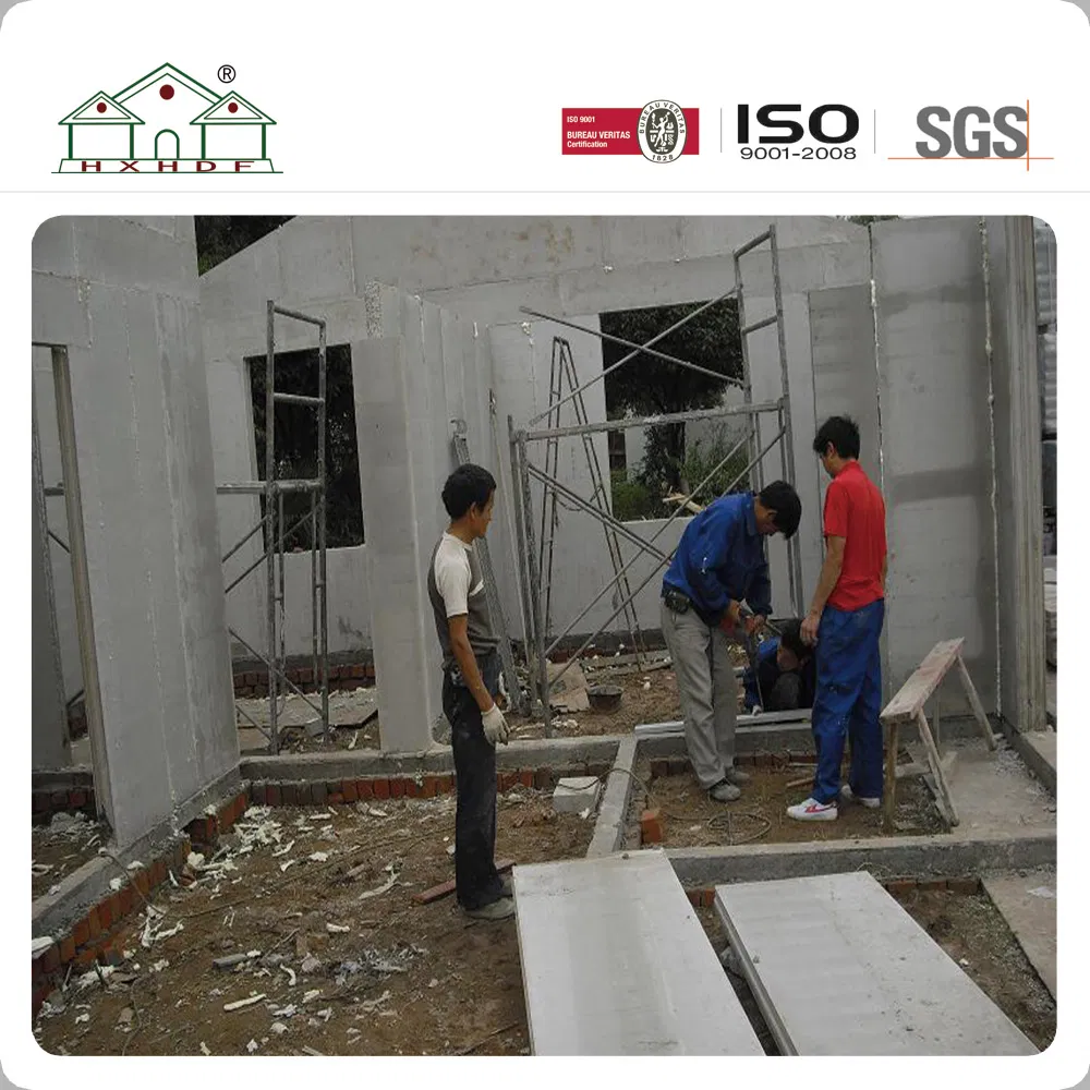 Casa de lujo prefabricada abierta, villa prefabricada
