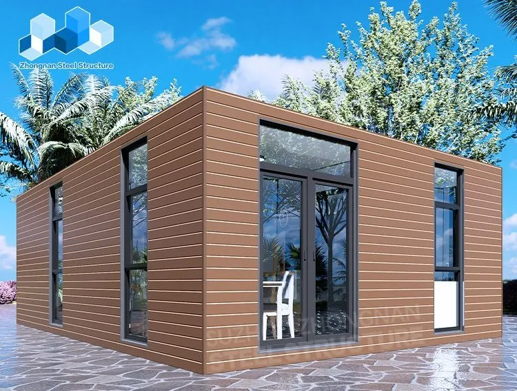 Casa Contenedor Prefabricada Moderna de Lujo Personalizada y de Bajo Precio 70sq 2 Dormitorio 1 Sala de Estar Cocina