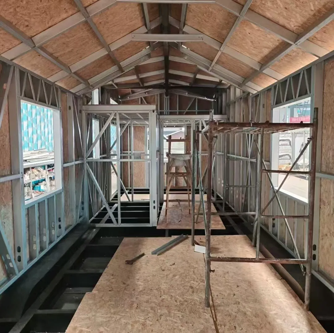 Fábrica de China, ensamblaje rápido, estructura de acero ligero, villa prefabricada de lujo