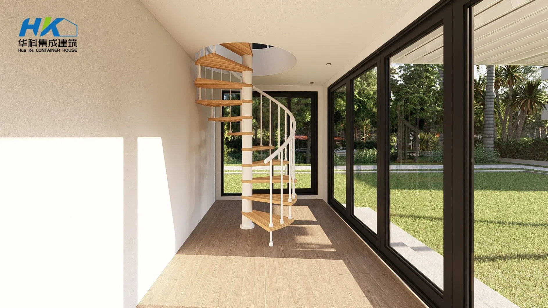 40FT Dos Plantas Lujo Listo Hecho 2-Bedroom Moderno Prefabricado Prefab Modular Envío Vivienda Contenedor Villa Edificio Casa Hogar