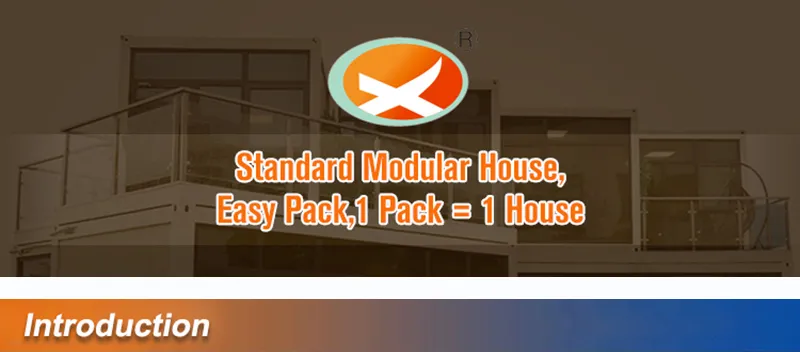 Hogares modulares móviles de lujo modernos prefabricados en contenedores