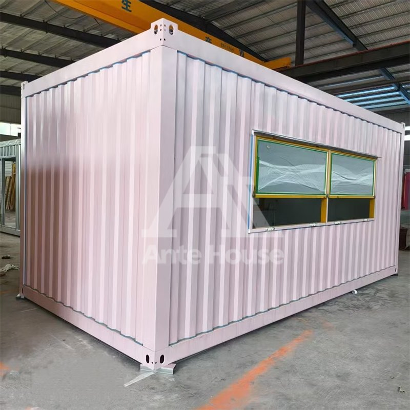 Contenedor de envío estándar a prueba de humedad para casas pequeñas, hogar para apartamento