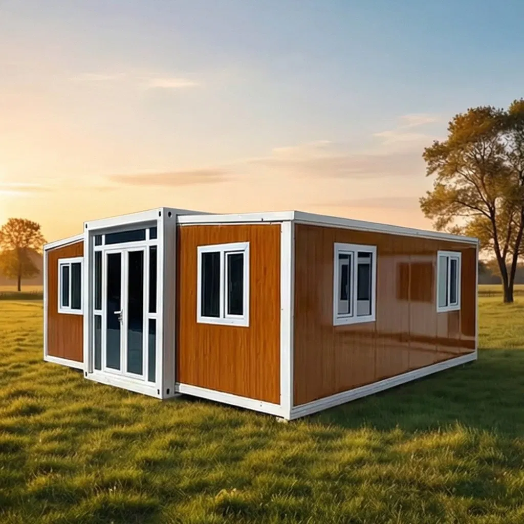 CH 20FT Nueva Casa Prefabricada Moderna de Lujo Plegable Modular Móvil Portátil Movible Llave en Mano Pequeña Casa Prefabricada Expandible de Contenedor