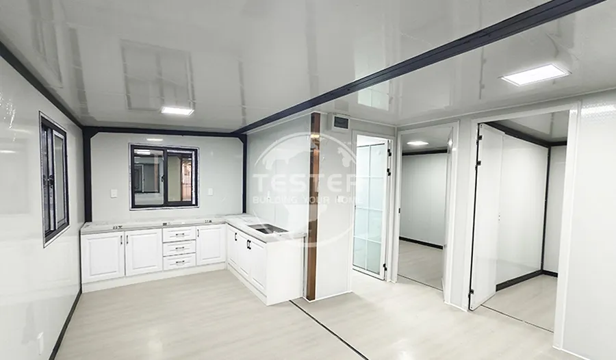 Casas mini modulares de lujo asequibles para alquileres vacacionales