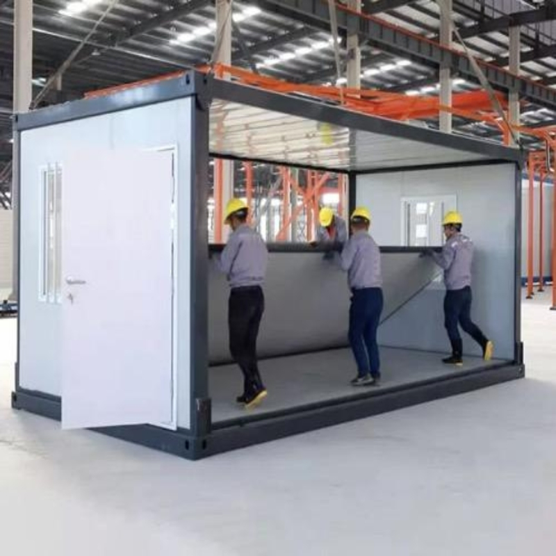 Casa Contenedor de Envío Tipo Z Moderna y de Diseño Compacto para una Vida Sostenible
