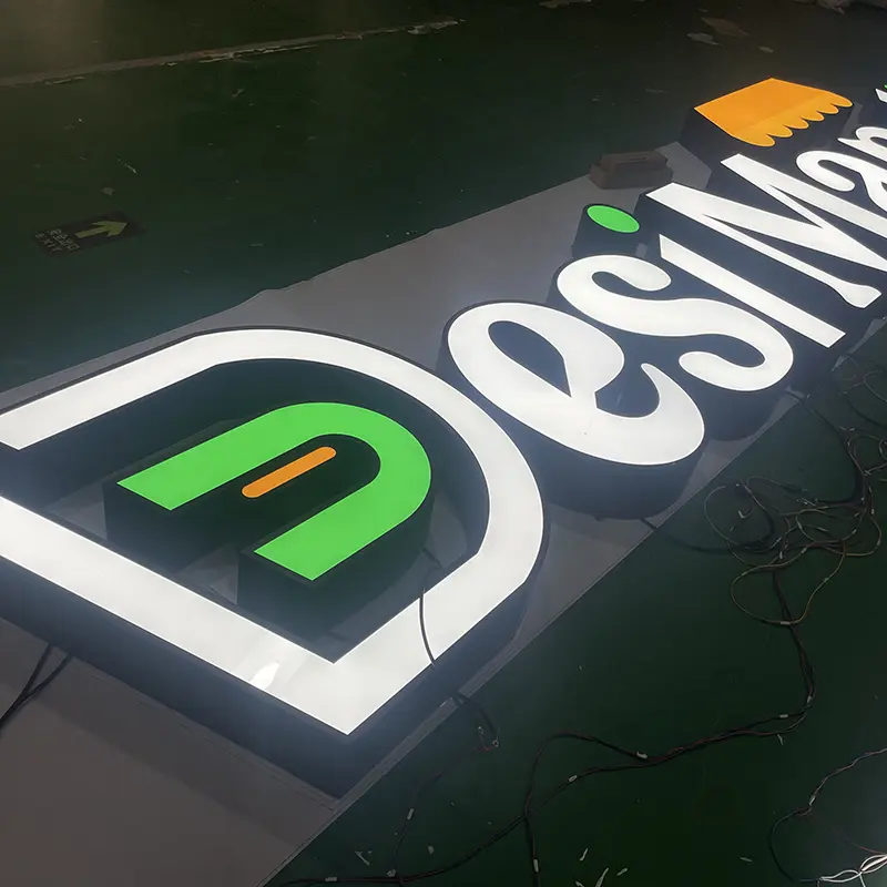 China Customize LED Frontlit Letters Sign Luminous LED Signage for Stores Supplier, Factory