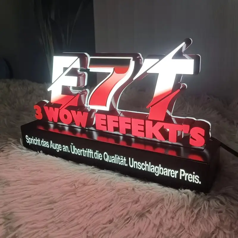 Table top LED sign product detail 1