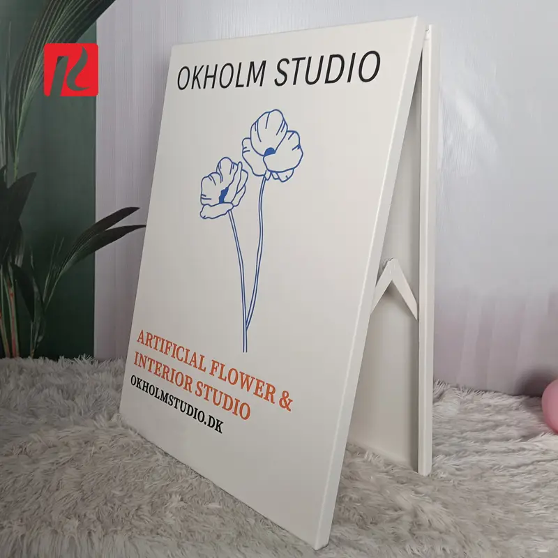 Custom Stainless Steel A-Frame Sign Mirror - Durable, Lightweight, and Customizable | China Suppliers & Factory