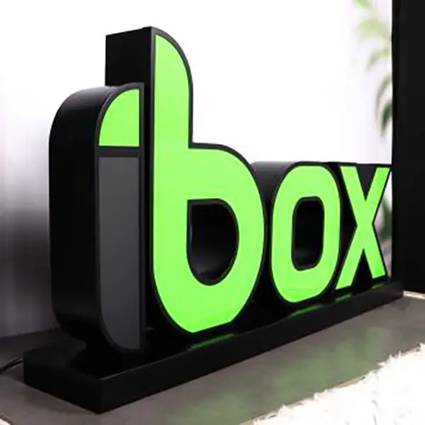 Custom Table Top LED Sign for Office & Exhibitions - China Suppliers & Factory Premium Branding Solution