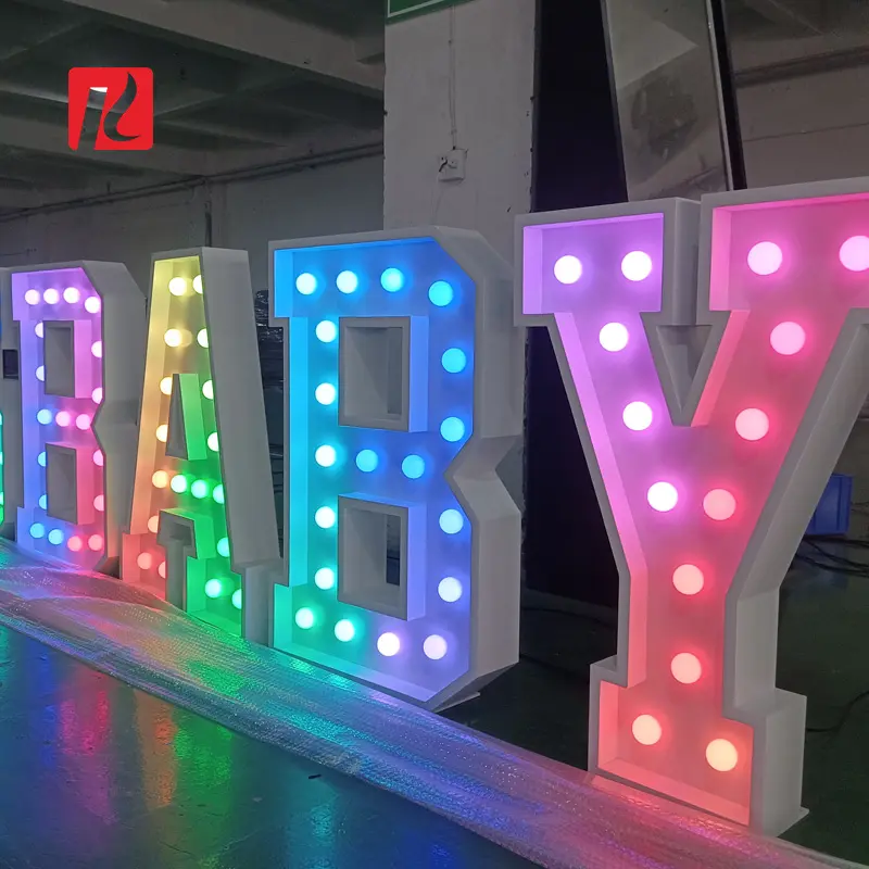 Custom MARRY ME Marquee Letter Bubble Letter Signage Supplier, Factories