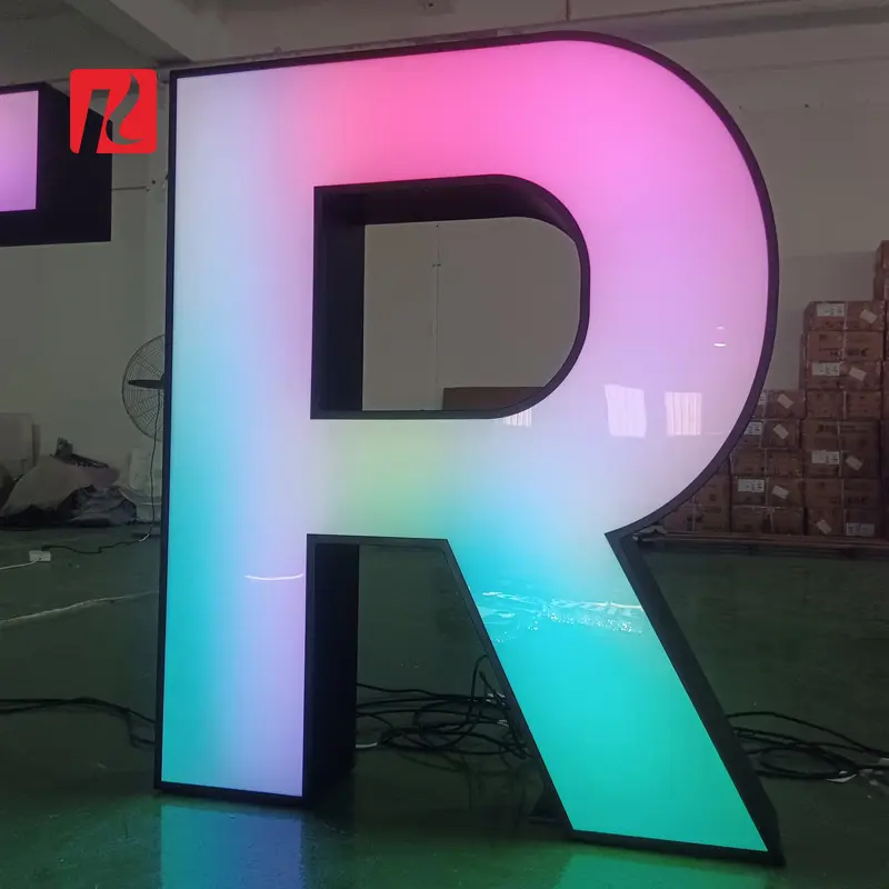 Custom Free Standing Giant LED Letter Big Signage