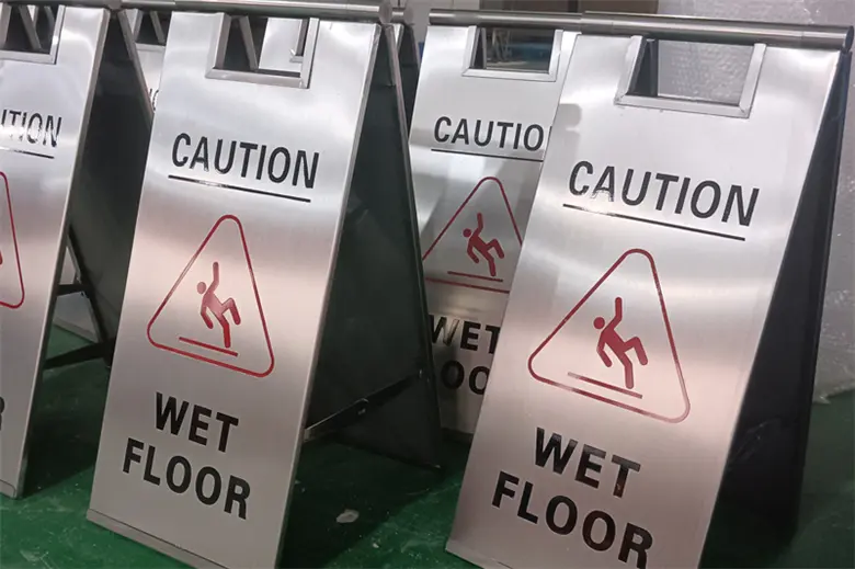 Metal Warning Sign 2