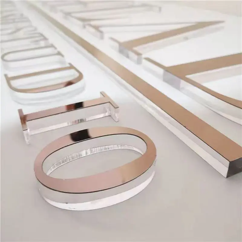 Custom Acrylic Letter Signage from China Factory - Premium Quality Crystal Signs by Trusted Suppliers