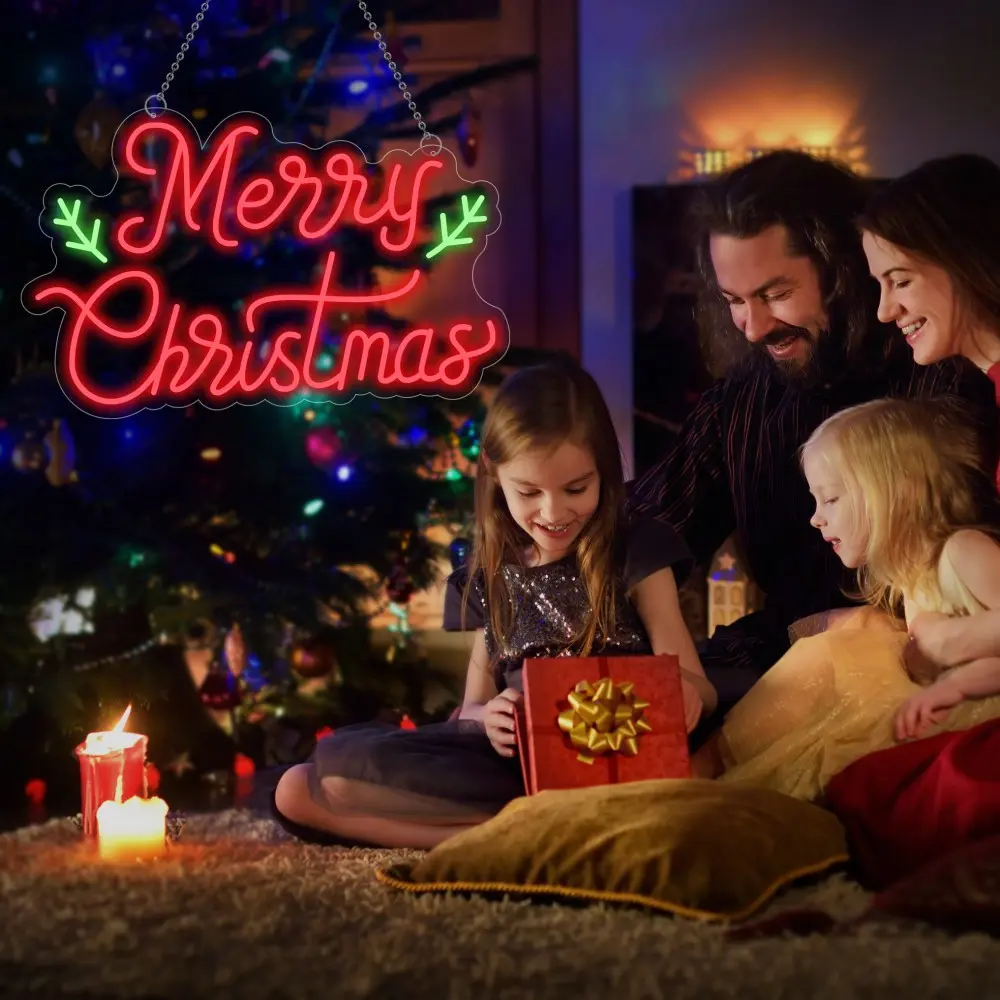 Neon Christmas Sign