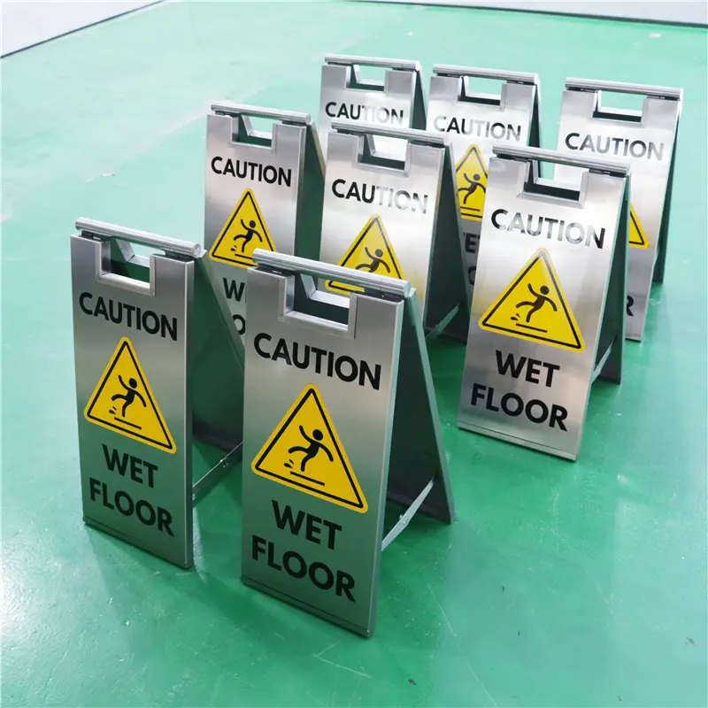 China Customized A-shape Stainless Steel Caution Metal Warning Sign from China Suppliers and Factory - Durable Outdoor Use Manufacturers, Supplier