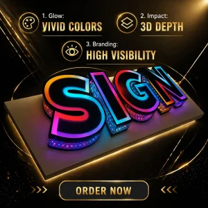 Custom Custom RGB Programmable LED Sandwich Board Signs Indoor Hanging Decorative Lighted Letter Business Advertising Signage Stainless Factory, Factories