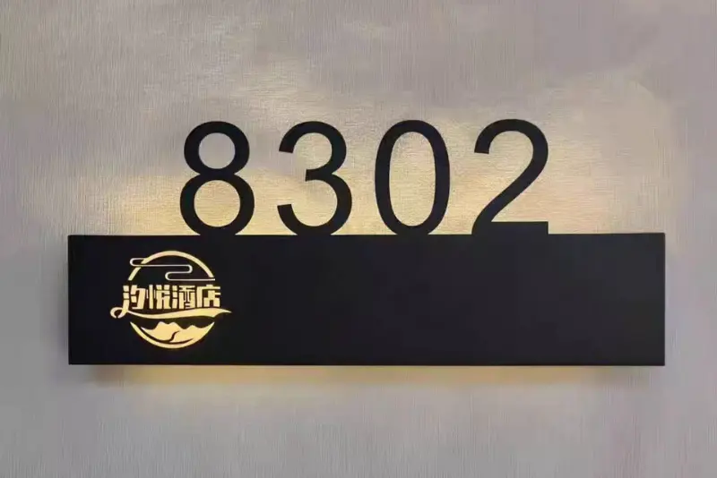 LED Room Number Sign Transformer