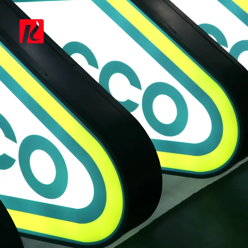 Custom Diamond light box special-shaped light box waterproof outdoor advertising light box Supplier, Factories