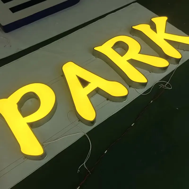 Custom LED Facelit Letters Sign for Buisness, Storefront, Events