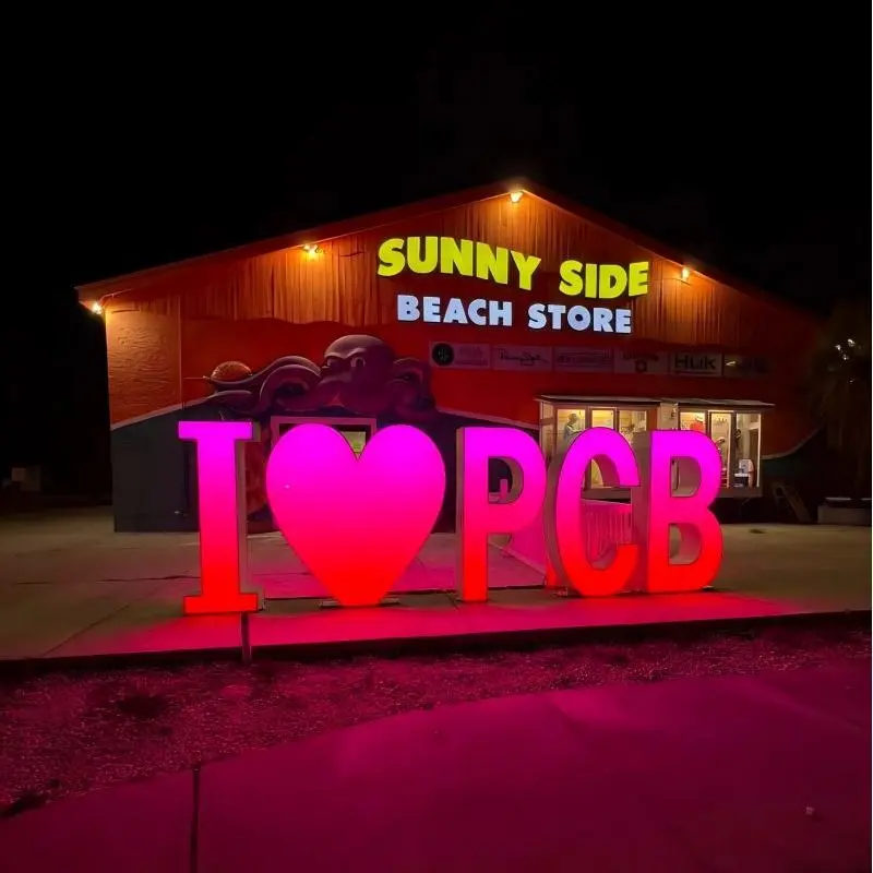 China Customized Large 3D Luminous Signs from China Suppliers - Eye-Catching Landmark Letters Factory Manufacturers, Factories