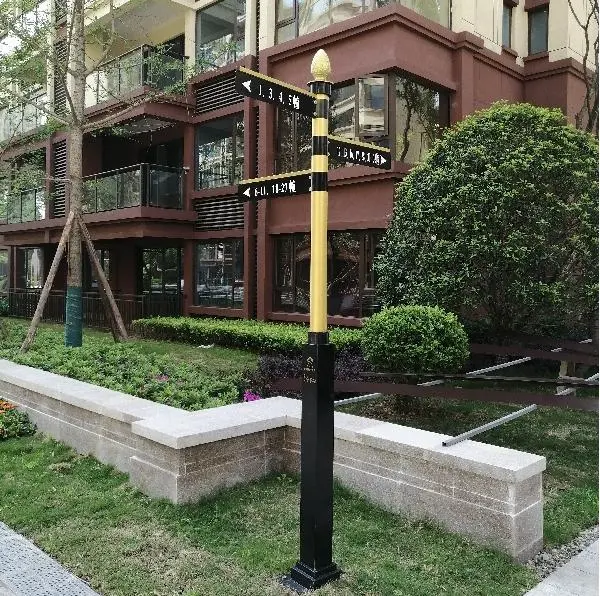 Manufacturer Customized Outdoor Advertising Illuminated Led Pylon Sign