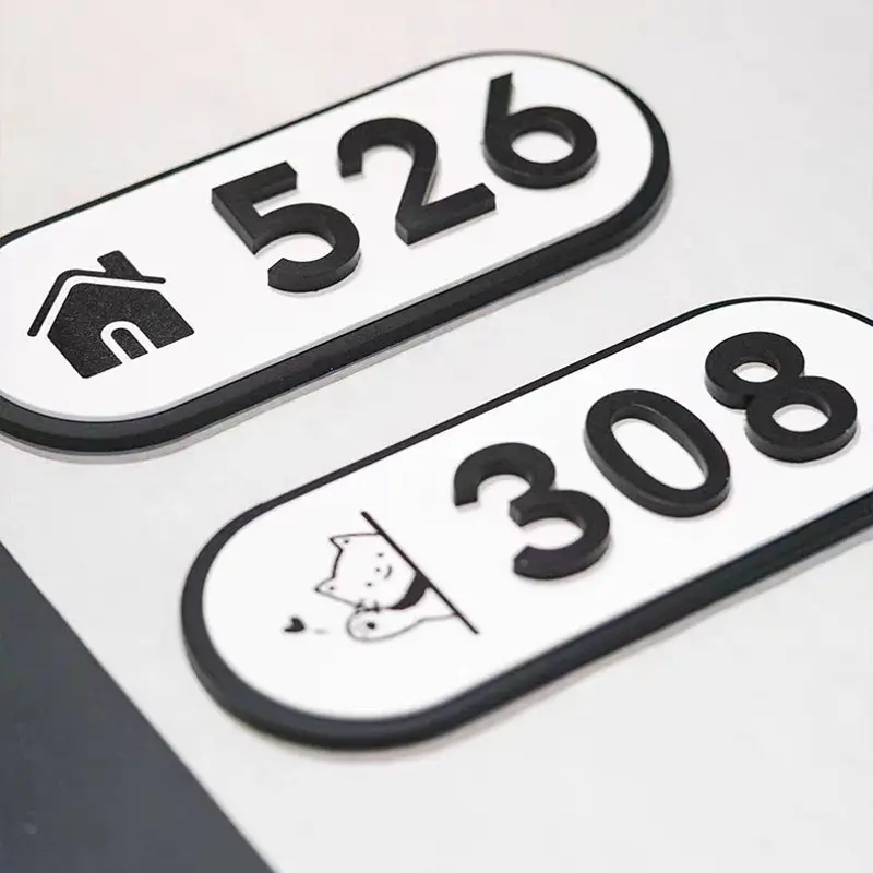 China Factory supply hotel door sign house number signage toilet sign Manufacturer, Factory