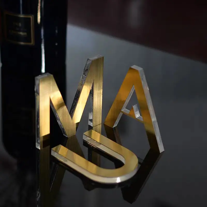 Custom Acrylic Letter Signage from China Factory - Premium Quality Crystal Signs by Trusted Suppliers