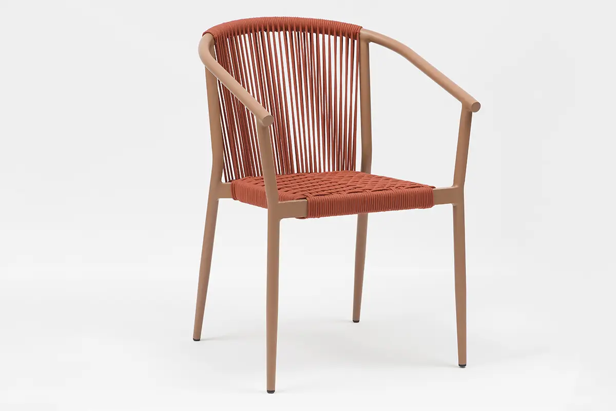 Best IKA Outdoor Aluminum Olefin Rope Woven Chair - AD212005 Product, Products