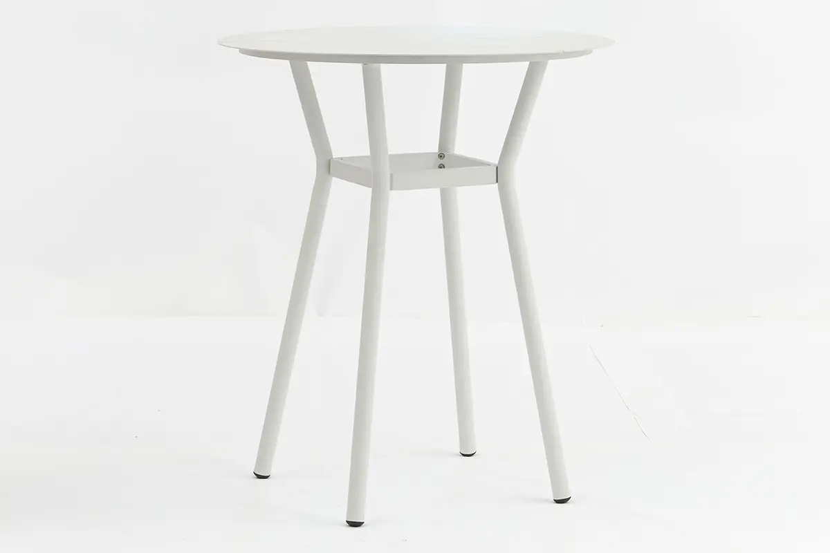 China Outdoor Aluminum Bar stool with Teslin Fabric Seat and Backrest ,Restaurant use AD512004+AD551010 Suppliers, Exporters