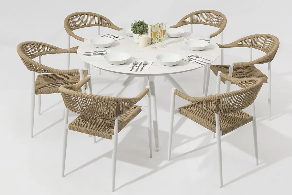 Best Alto alum dining 7pcs set-AD791018R+AD602001 Suppliers, Product